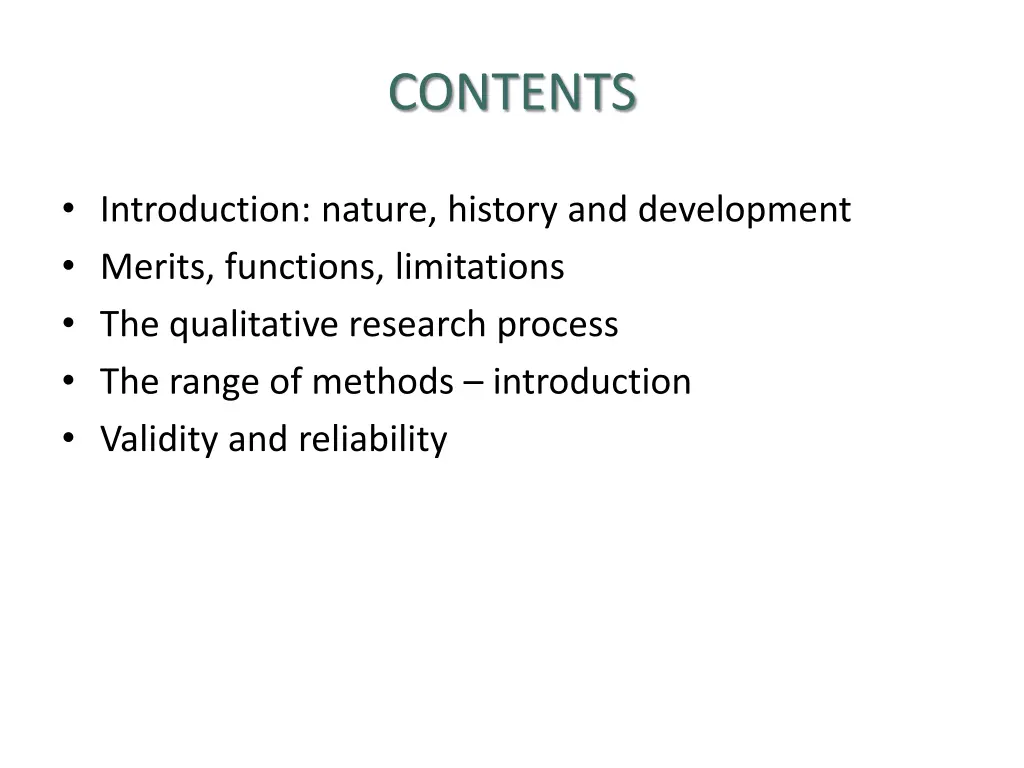contents