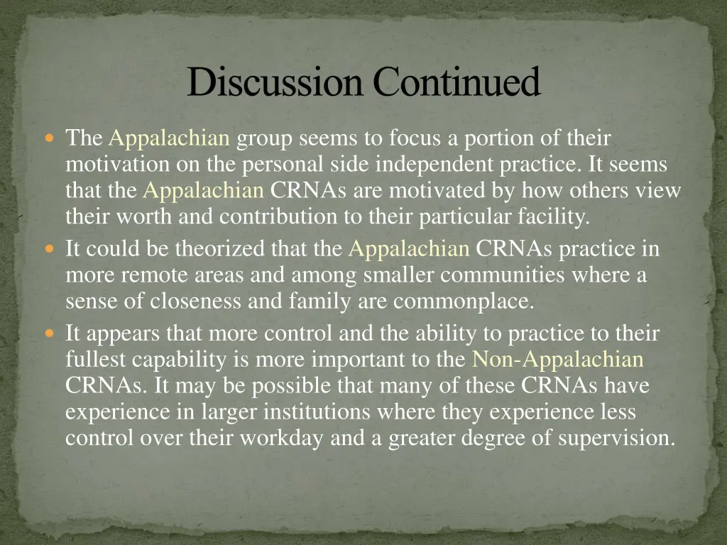 discussion continued 2