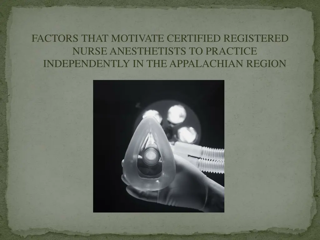 factors that motivate certified registered nurse