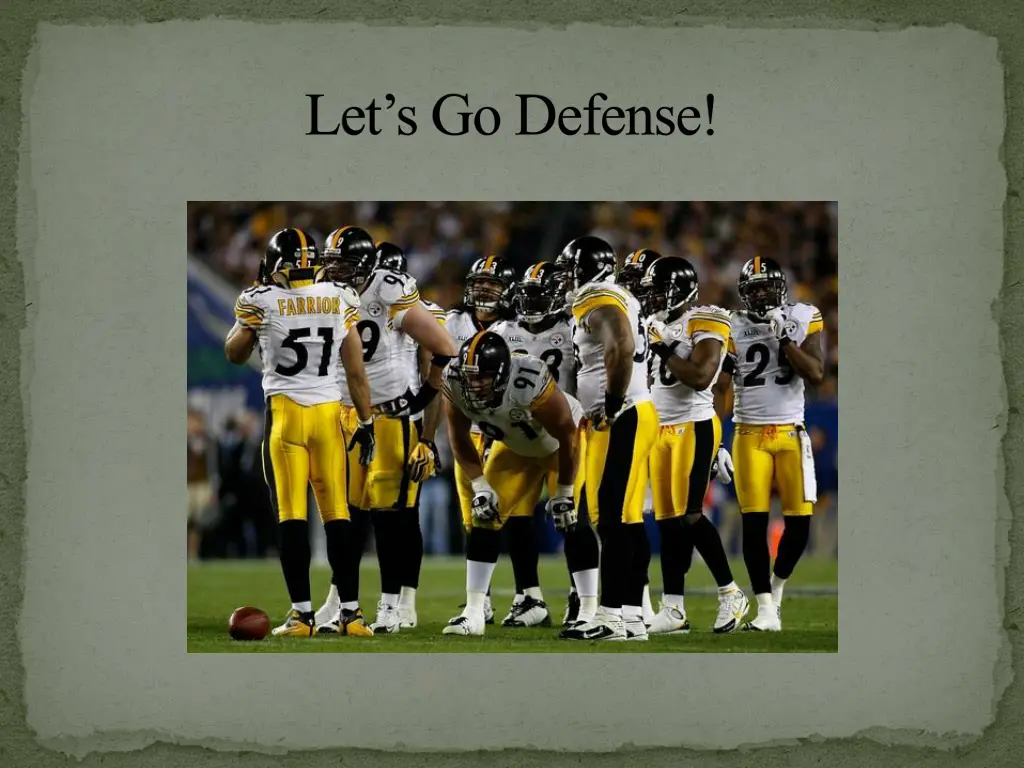 let s go defense