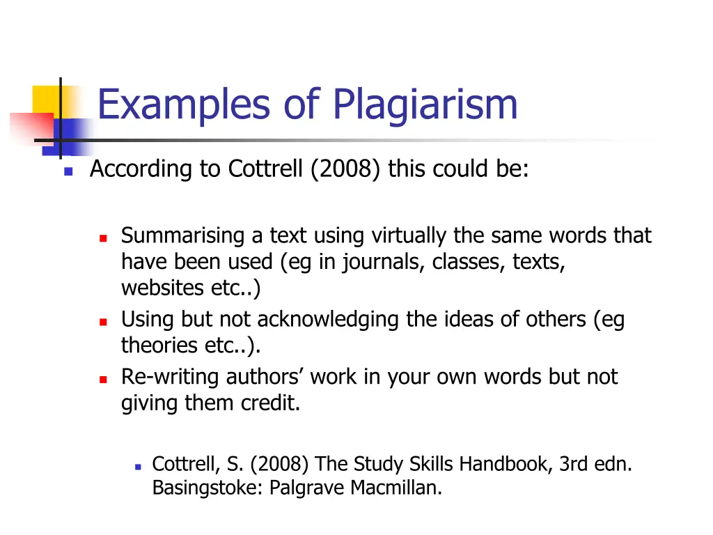 examples of plagiarism