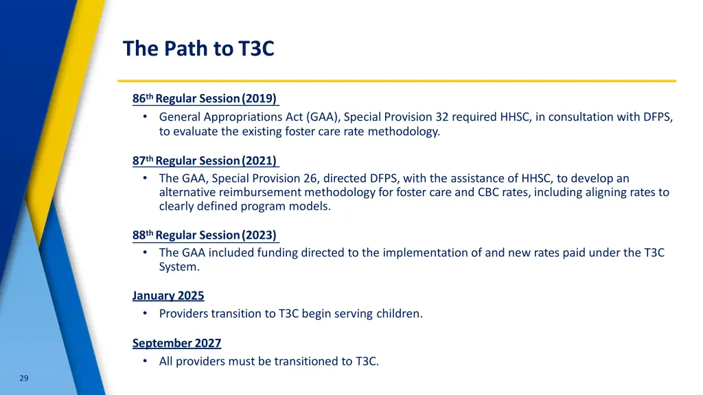 the path tot3c