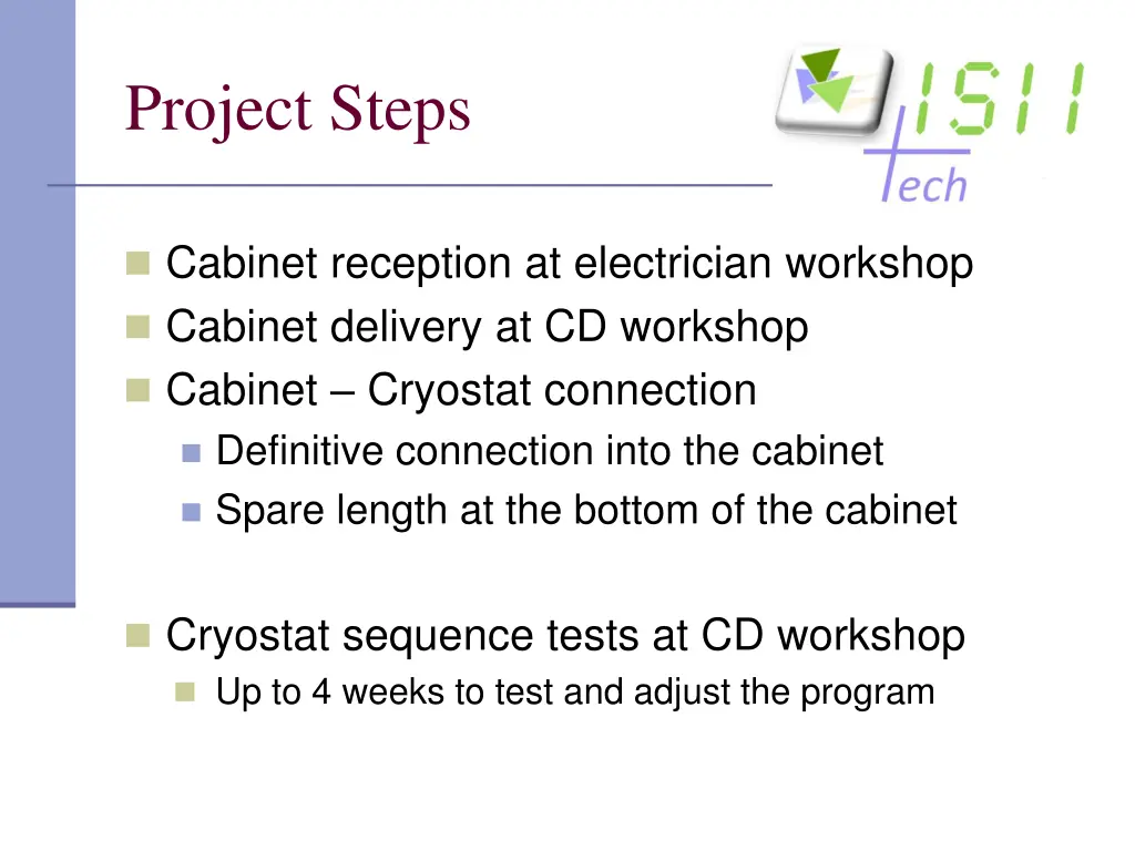 project steps 2