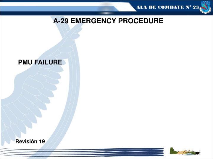 a 29 emergency procedure
