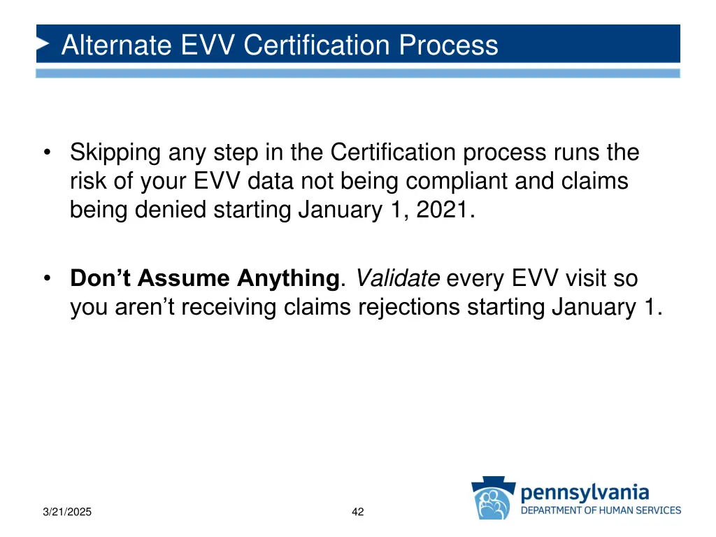 alternate evv certification process 4