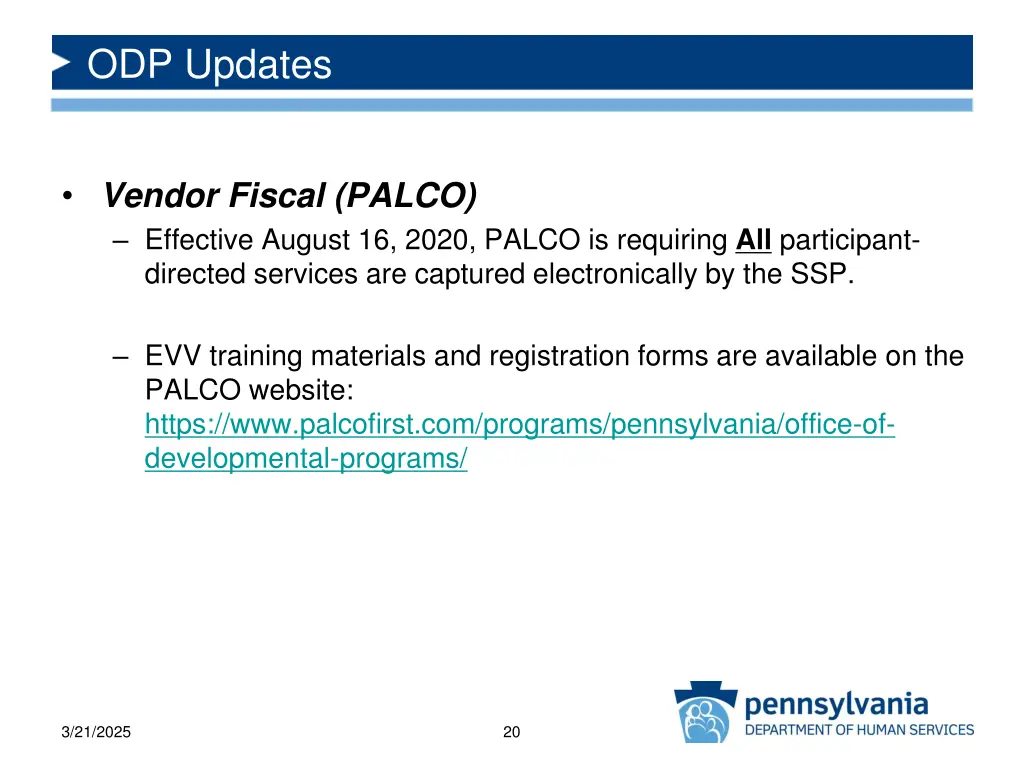 odp updates 4