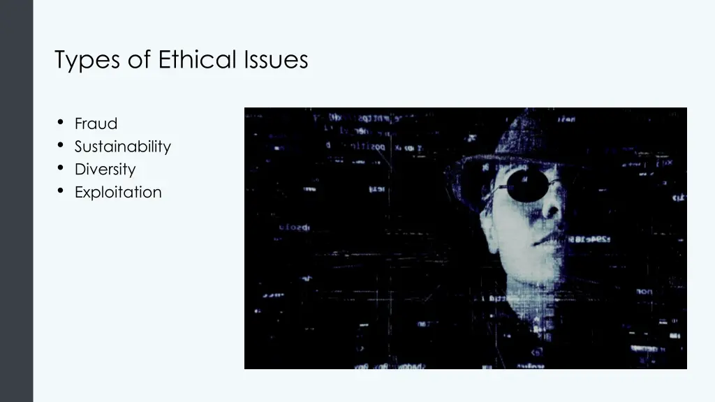 types of ethical issues