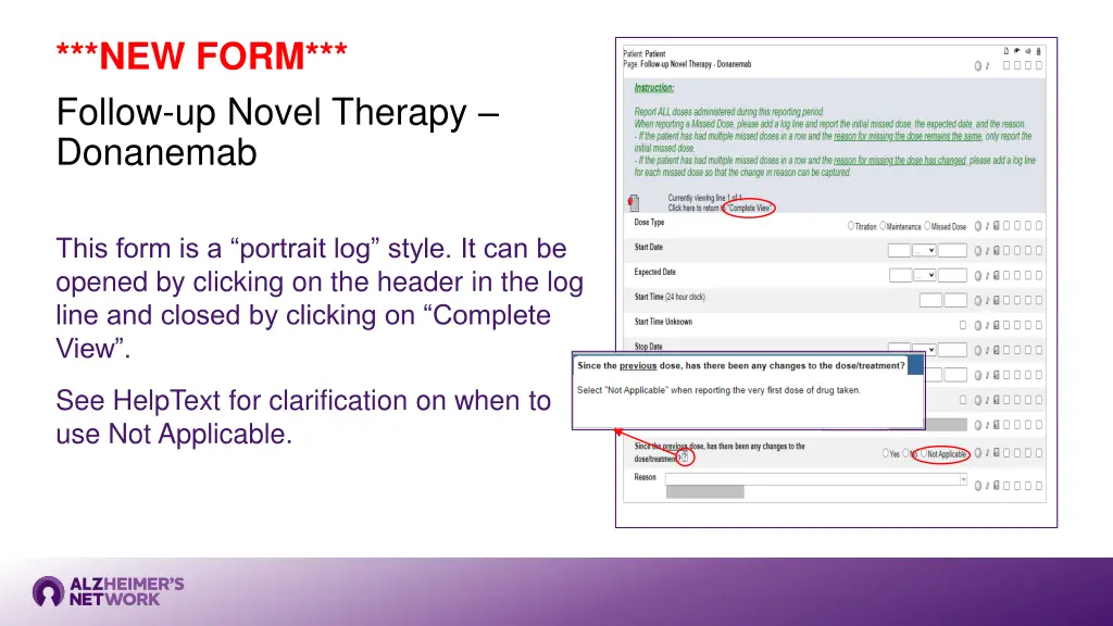 new form follow up novel therapy donanemab 2
