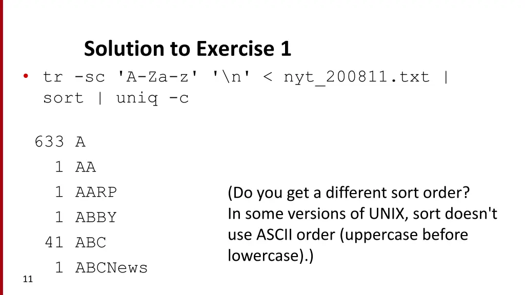solution to exercise 1 tr sc a za z n nyt 200811