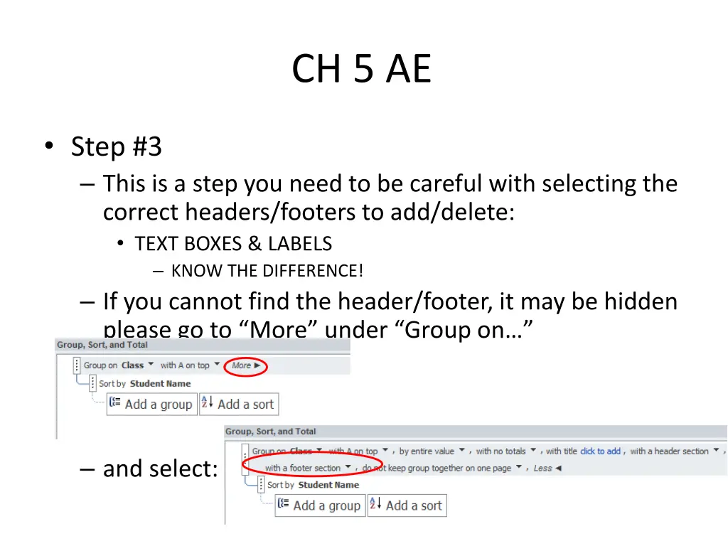 ch 5 ae