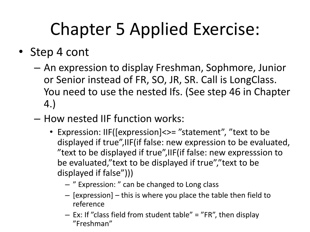 chapter 5 applied exercise 6