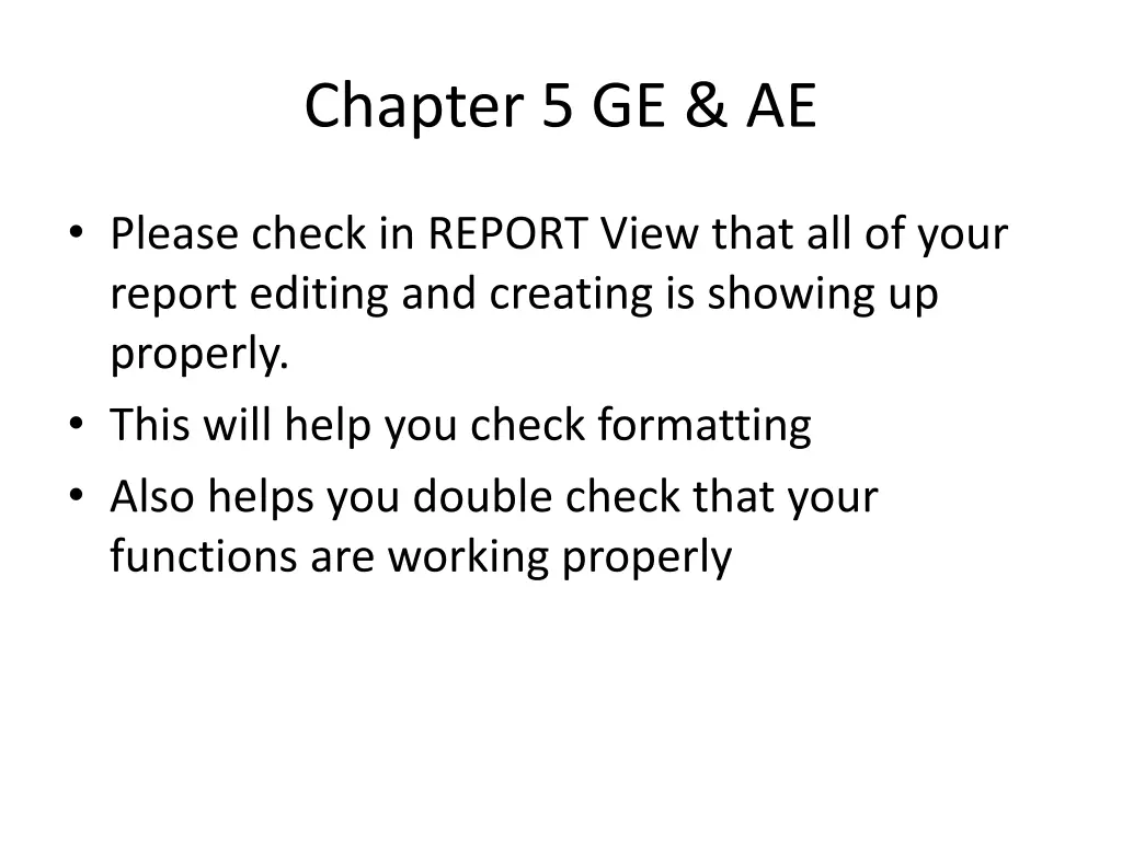 chapter 5 ge ae