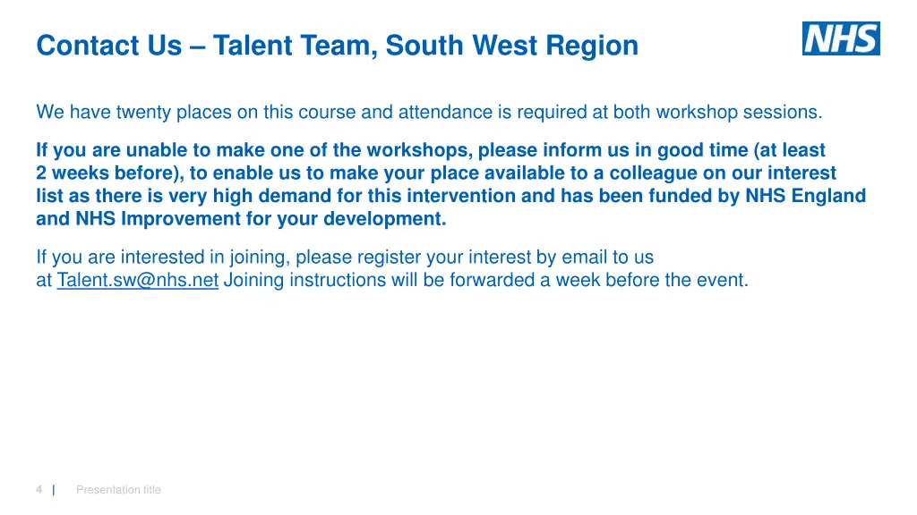 contact us talent team south west region