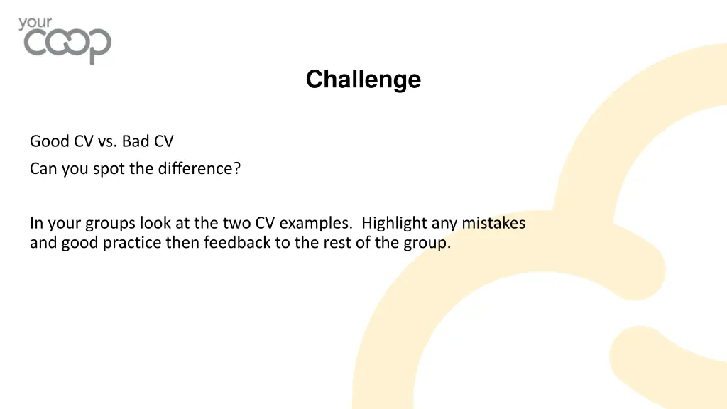 challenge