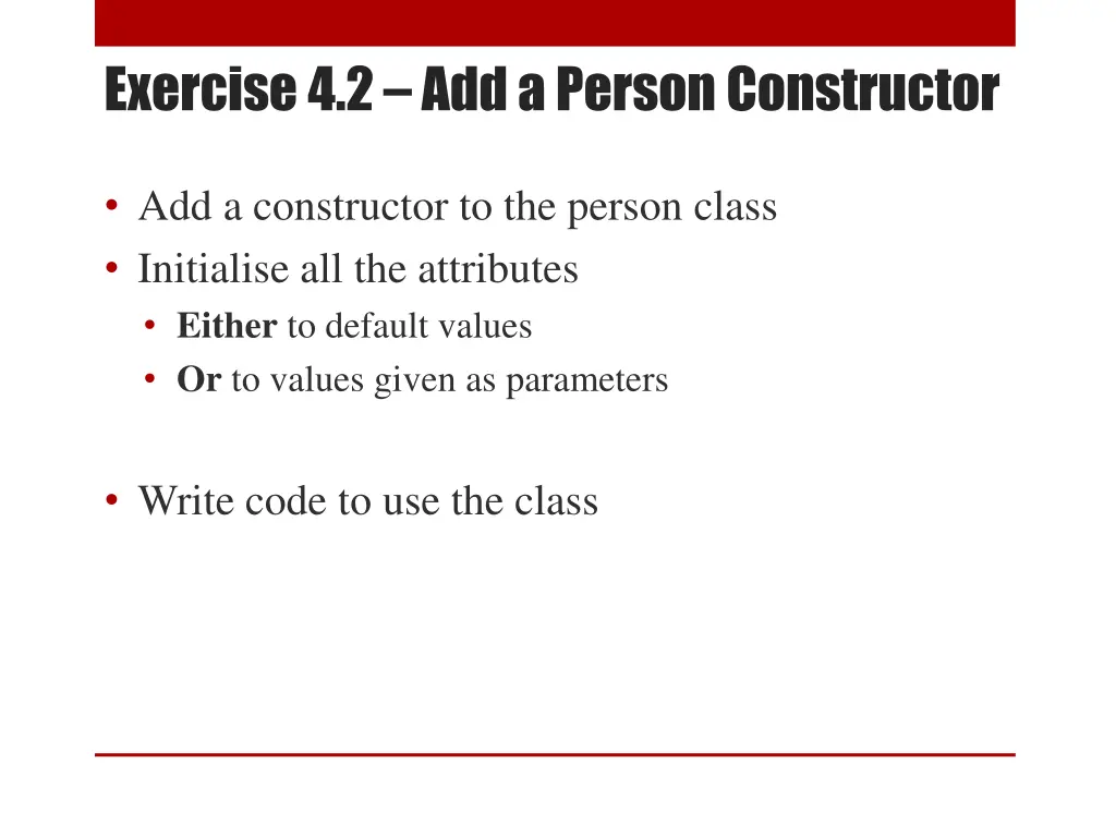 exercise 4 2 add a person constructor