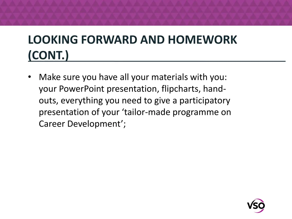 looking forward and homework cont