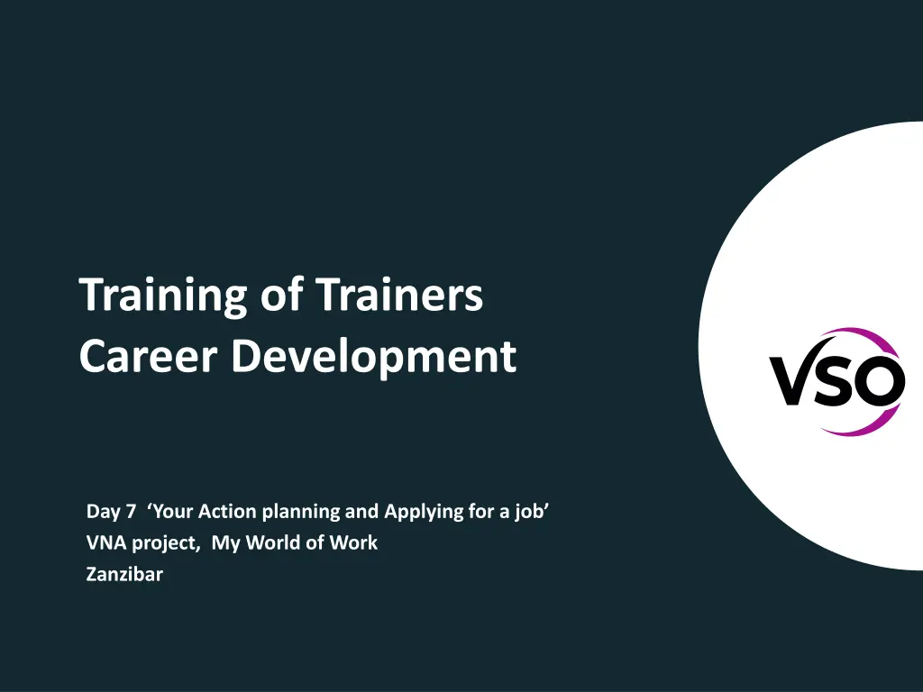 training of trainers career development 1