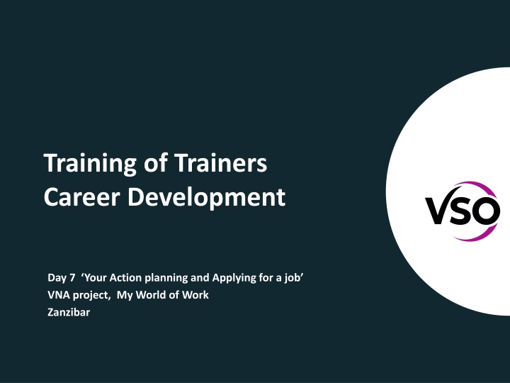 training of trainers career development