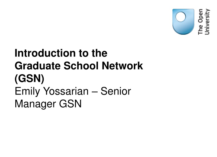 introduction to the graduate school network