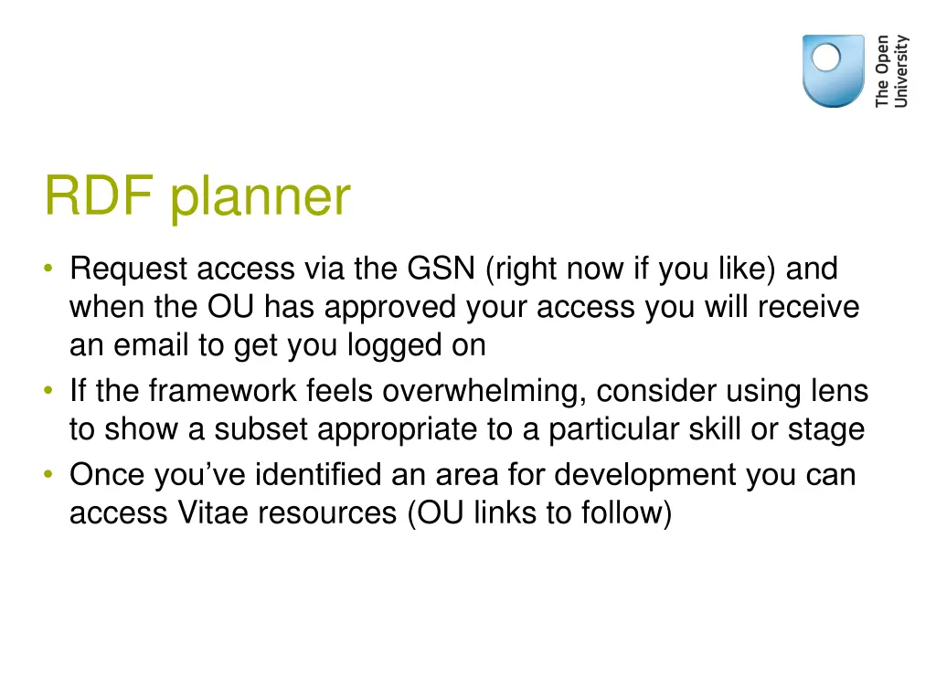 rdf planner