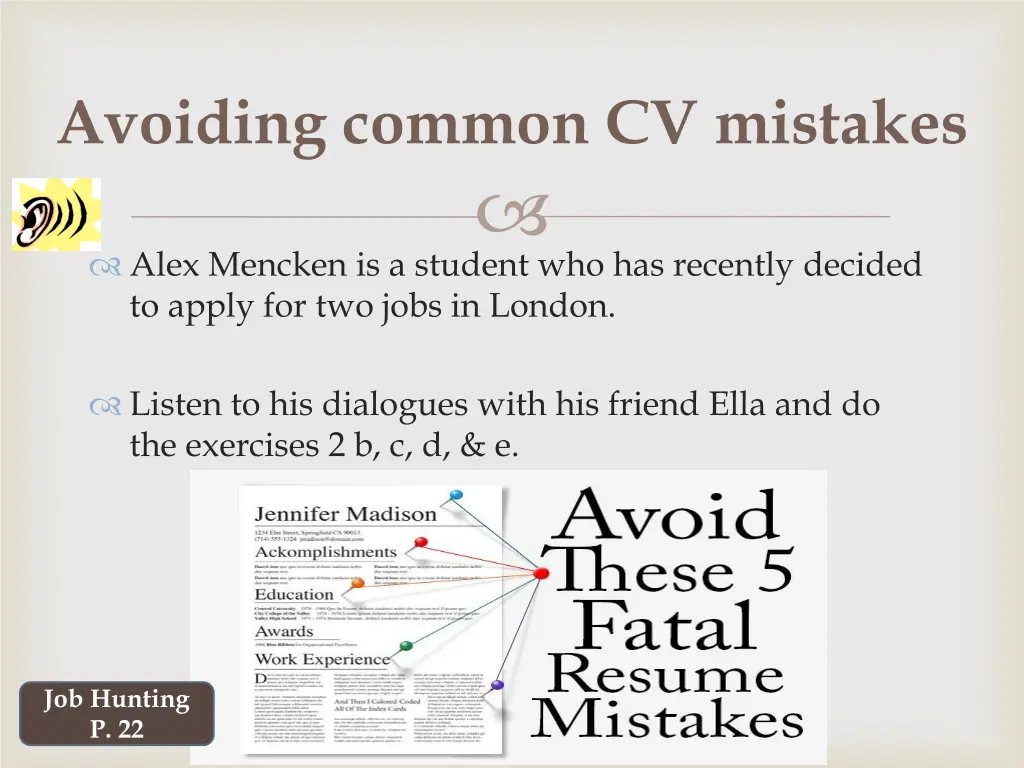 avoiding common cv mistakes 1