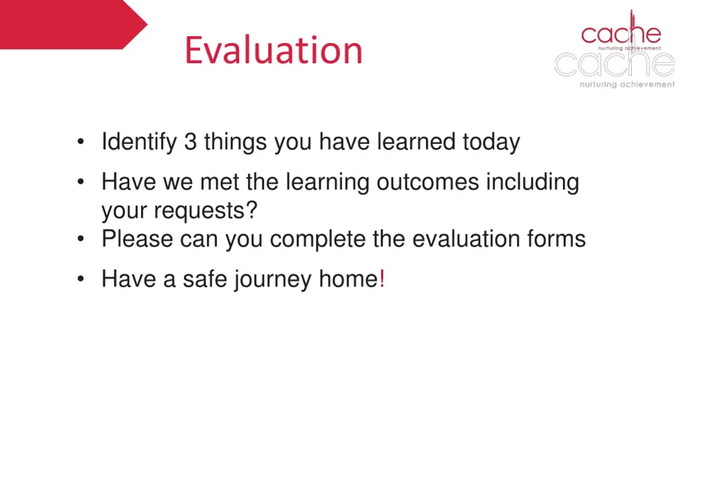 evaluation