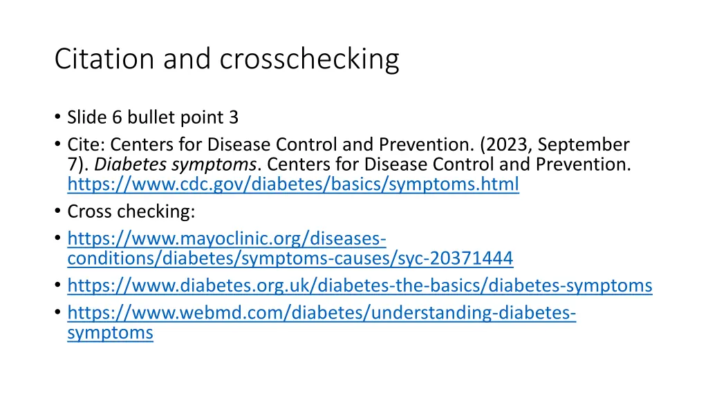citation and crosschecking 1
