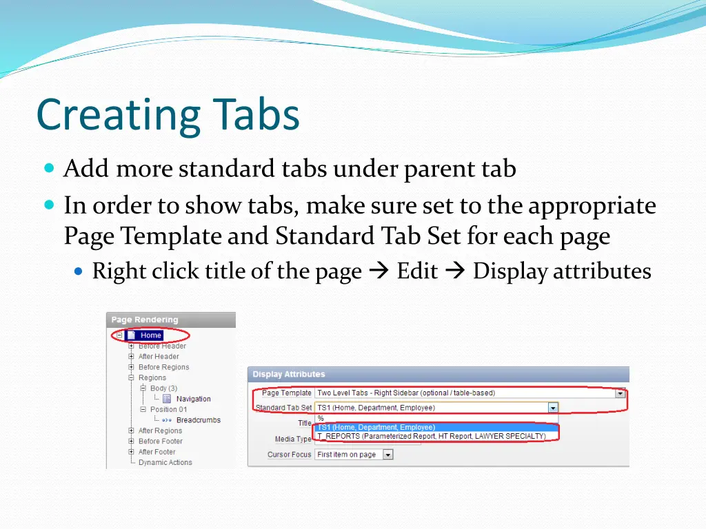 creating tabs 3