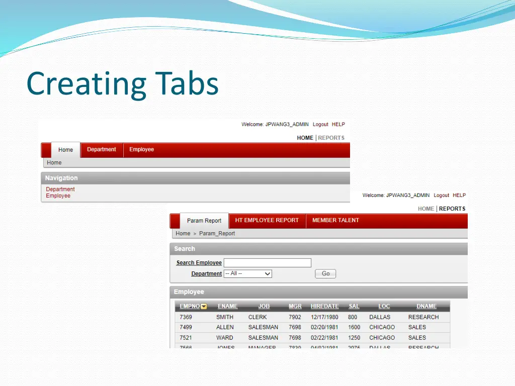 creating tabs 4