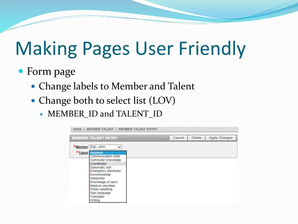 making pages user friendly 2