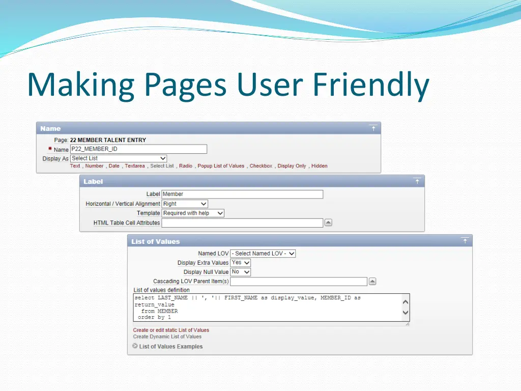 making pages user friendly 3