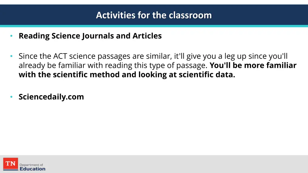 activities for the classroom