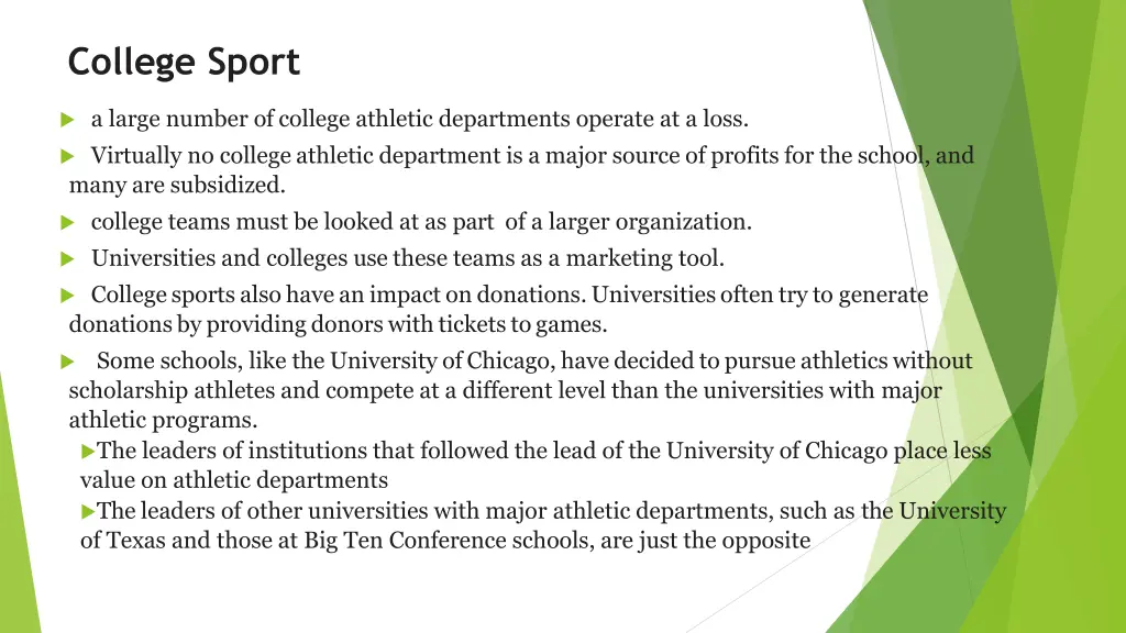 college sport