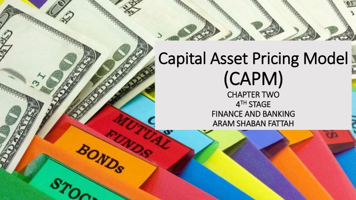 capital asset pricing model capital asset pricing