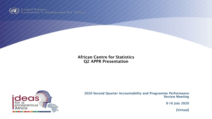 african centre for statistics q2 appr presentation
