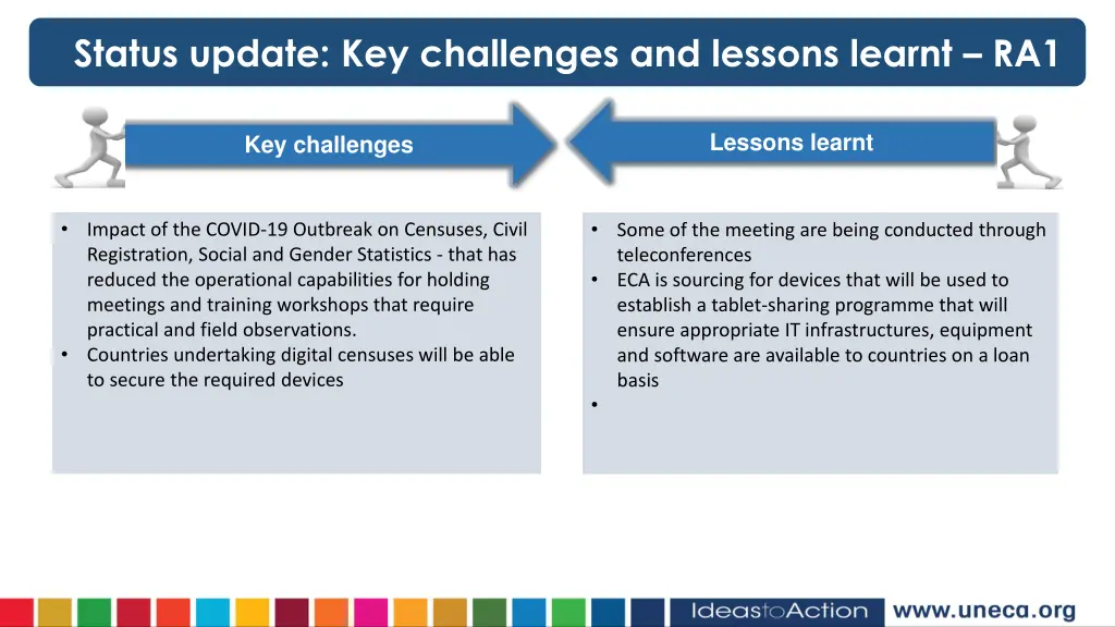 status update key challenges and lessons learnt 1