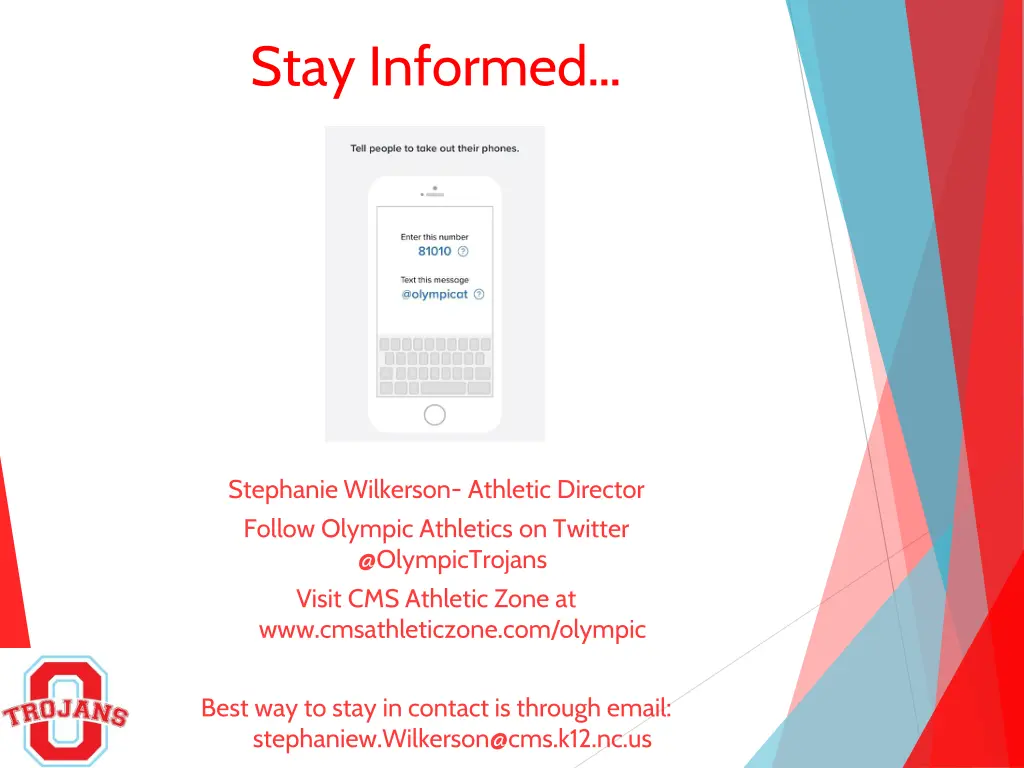 stay informed