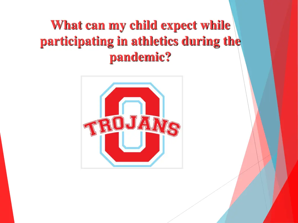 what can my child expect while participating