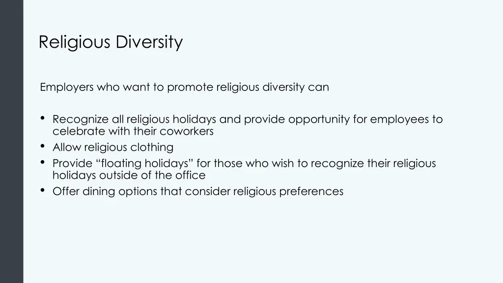 religious diversity