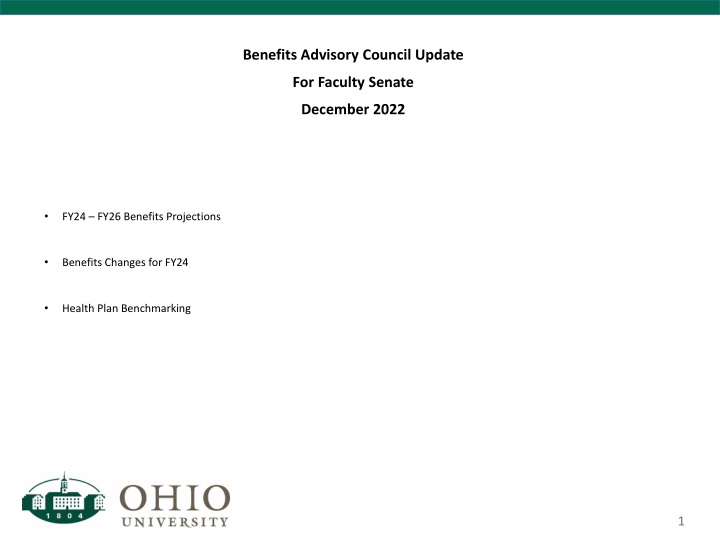 benefits advisory council update
