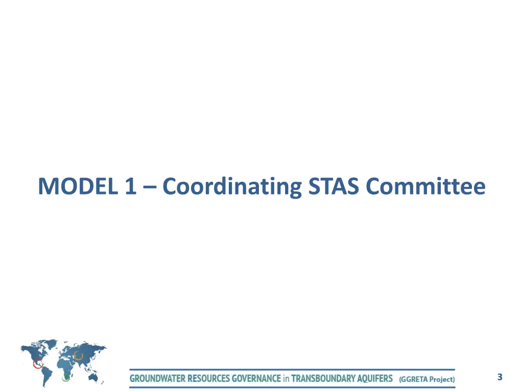 model 1 coordinating stas committee