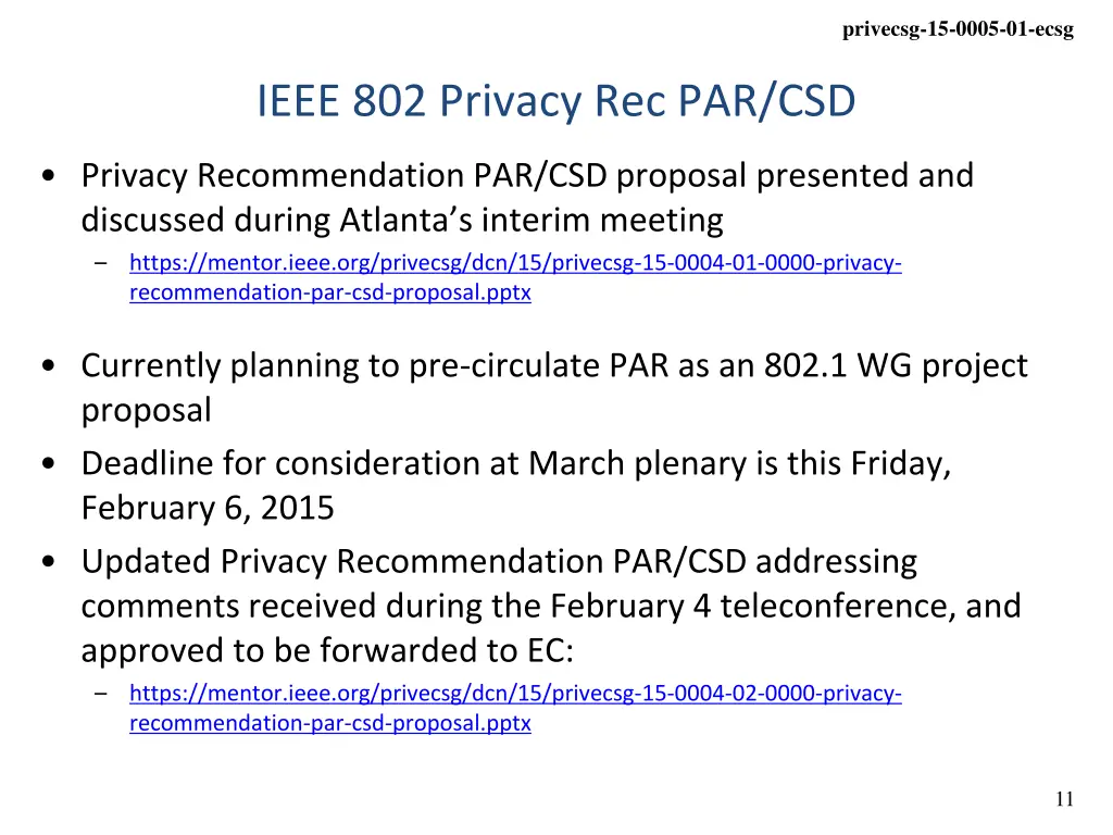 privecsg 15 0005 01 ecsg 10
