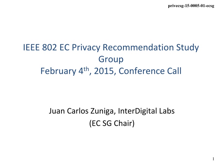 privecsg 15 0005 01 ecsg