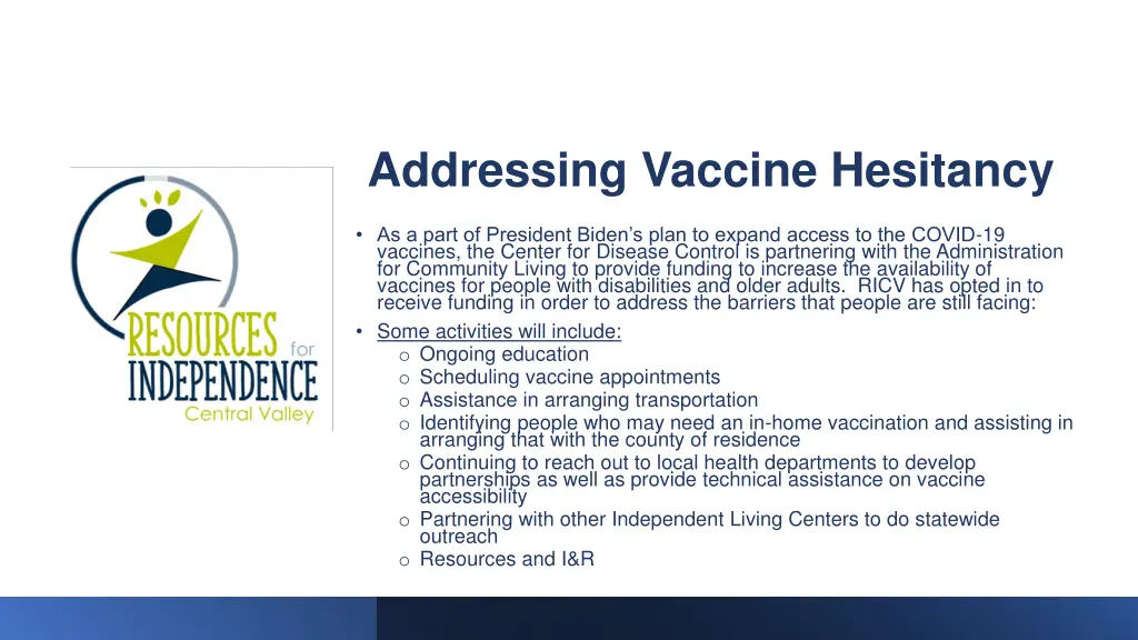 addressing vaccine hesitancy