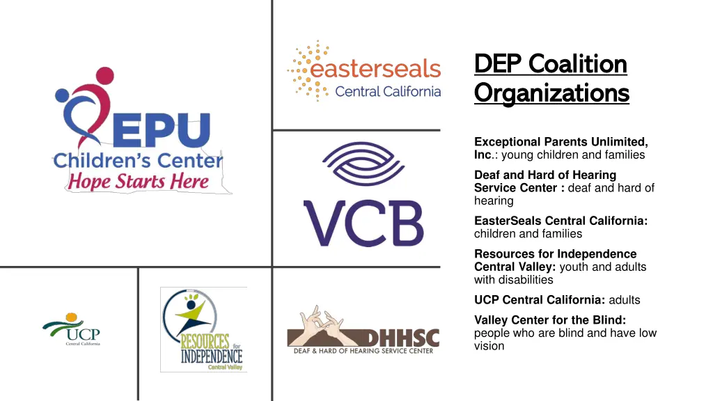 dep coalition dep coalition organizations