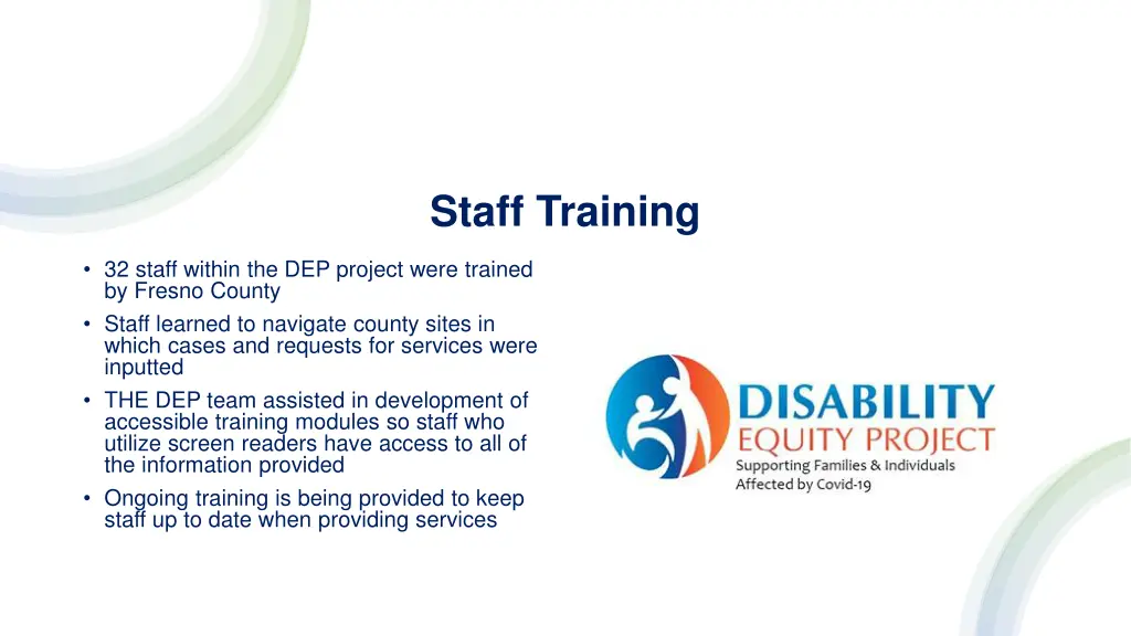 staff training