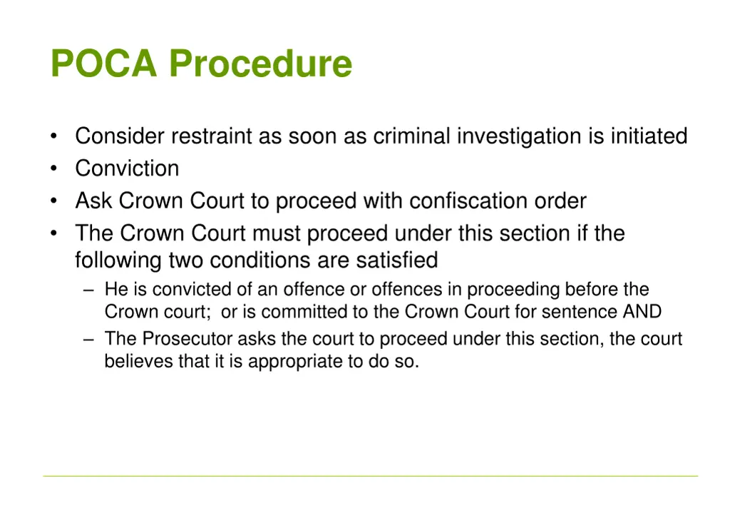 poca procedure