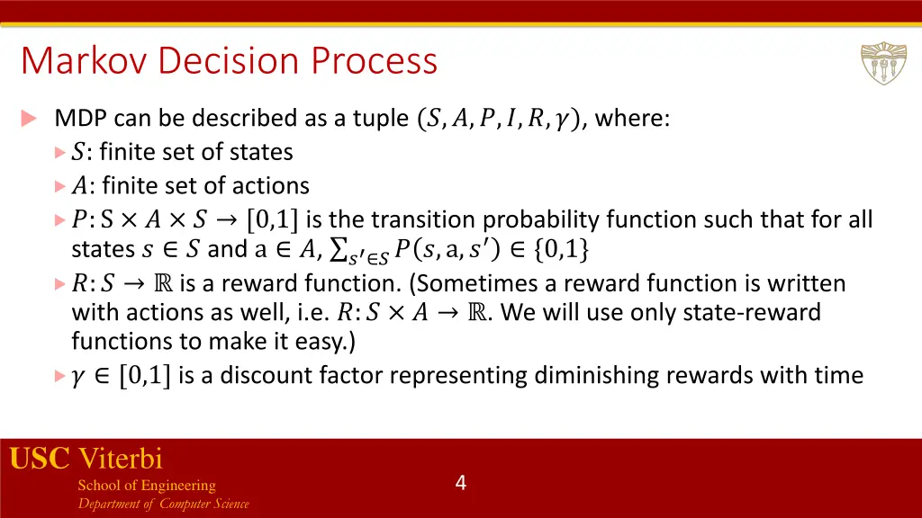 markov decision process
