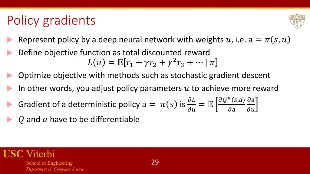 policy gradients