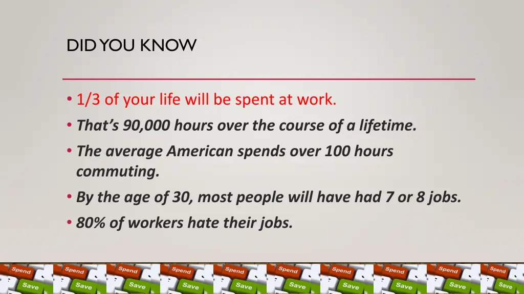 did you know